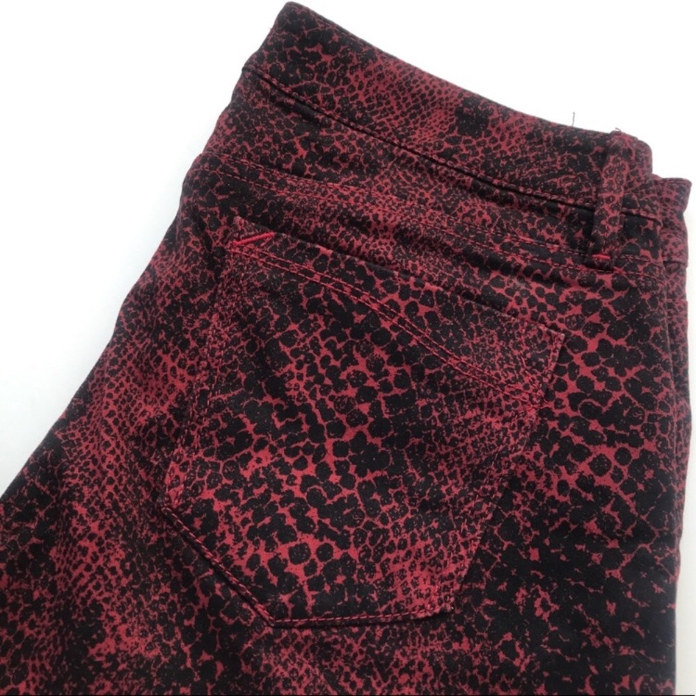 Express Snakeskin/Python Jeans - Picture 2 of 4